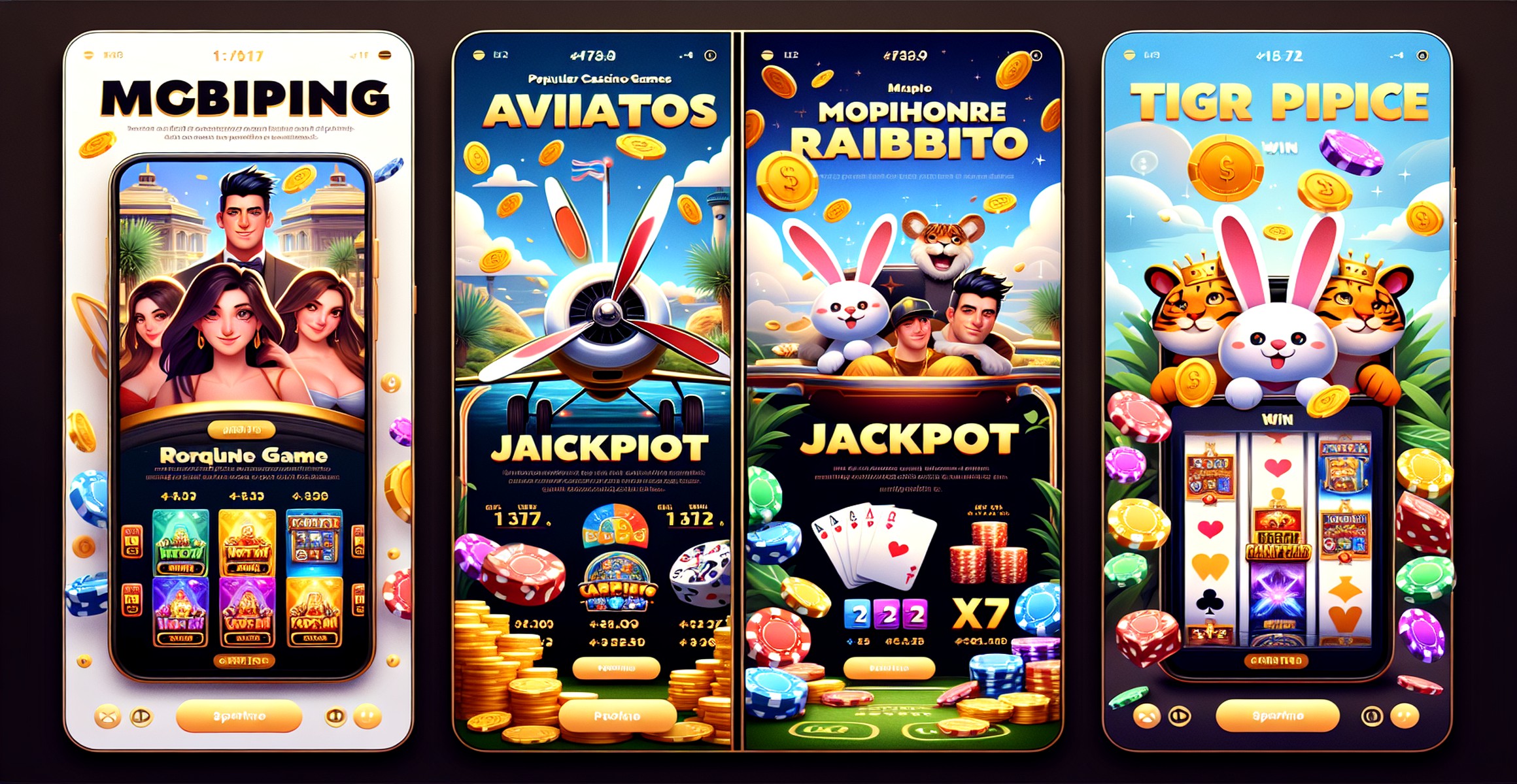 Fortune Tiger Games image highlighting captivating online slots at JOY-GAME